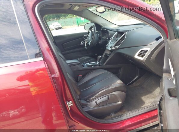2GKALPEK7H6173083 2017 GMC TERRAIN Красный Вид салона спереди