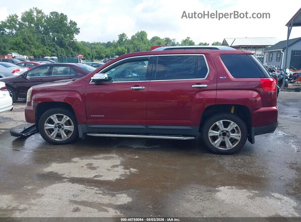 2GKALPEK7H6173083 2017 GMC TERRAIN Красный Панорамный вид салона 360°