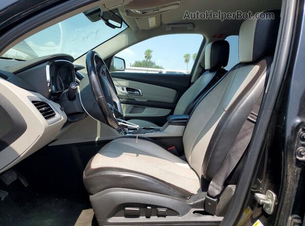 2GKALPEK8H6164022 2017 GMC TERRAIN Black წინა სალონის ხედი