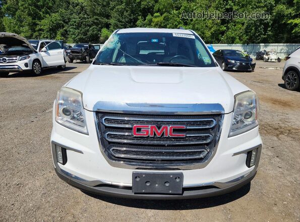 2GKALPEK9H6134043 2017 GMC TERRAIN White Դիմացի տեսք