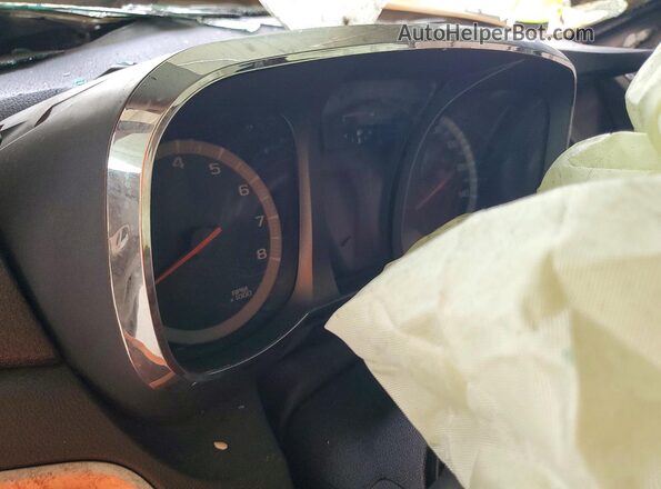 2GKALPEK9H6326501 2017 GMC TERRAIN White Widok zestawu wskaźników
