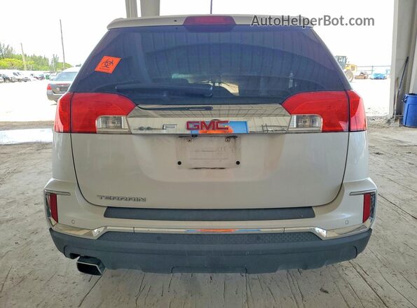 2GKALPEK9H6326501 2017 GMC TERRAIN White Widok z tyłu