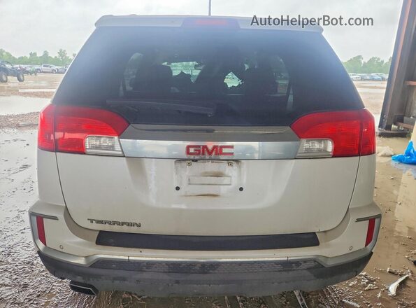 2GKALPEKXH6148677 2017 GMC TERRAIN White Հետևի տեսք