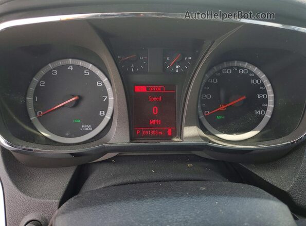 2GKALPEKXH6148677 2017 GMC TERRAIN White Սարքավորումների վահանակի տեսք