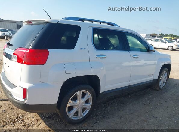 2GKALPEKXH6326684 2017 GMC TERRAIN White Trasero derecho