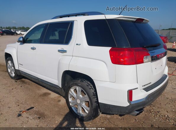 2GKALPEKXH6326684 2017 GMC TERRAIN White Trasero izquierdo