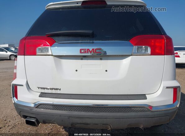 2GKALPEKXH6326684 2017 GMC TERRAIN White Vista frontal