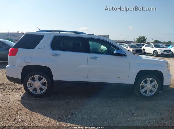 2GKALPEKXH6326684 2017 GMC TERRAIN White Vista interior trasera