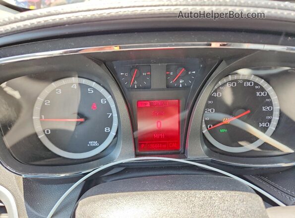 2GKALREK0G6272600 2016 GMC TERRAIN Red Սարքավորումների վահանակի տեսք