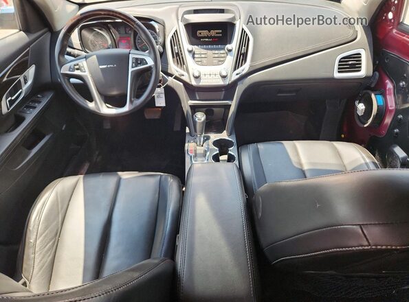 2GKALREK0G6272600 2016 GMC TERRAIN Red Առջևի վահանակի տեսք