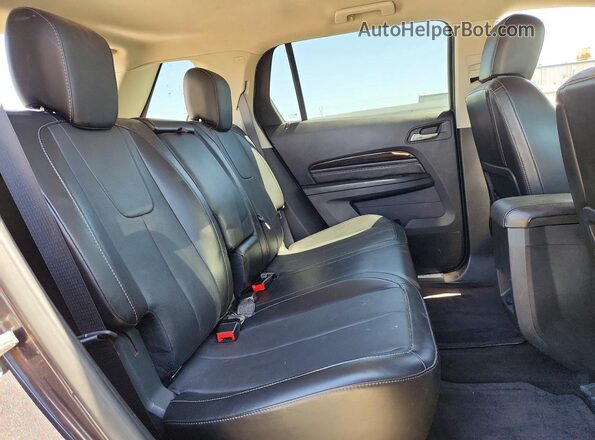2GKALREK3G6201665 2016 GMC TERRAIN Charcoal Вид задніх сидінь