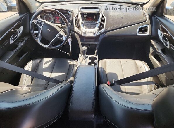 2GKALREK3G6201665 2016 GMC TERRAIN Charcoal Вид панелі приладів