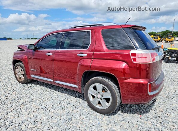 2GKALREK4H6114892 2017 GMC TERRAIN Коричневый Задняя левая четверть
