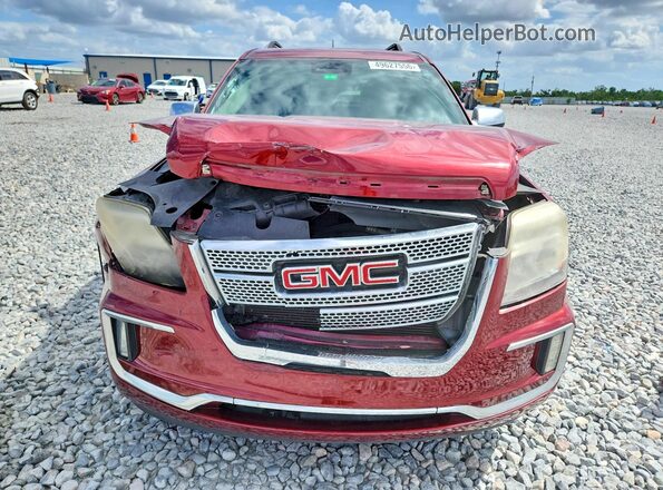 2GKALREK4H6114892 2017 GMC TERRAIN Коричневый Вид спереди