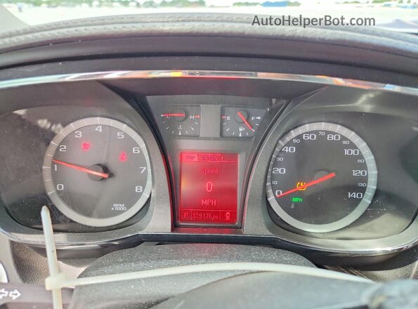 2GKALREK4H6114892 2017 GMC TERRAIN Коричневый Вид щитка приборов
