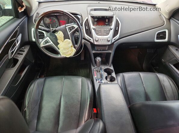 2GKALREK4H6114892 2017 GMC TERRAIN Коричневый Вид панели приборов