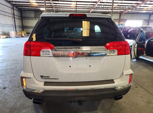 2GKFLNE3XG6220060 2016 GMC TERRAIN White უკანა ხედი