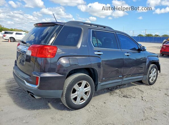 2GKFLNE3XG6244715 2016 GMC TERRAIN Gray Հետևի աջ