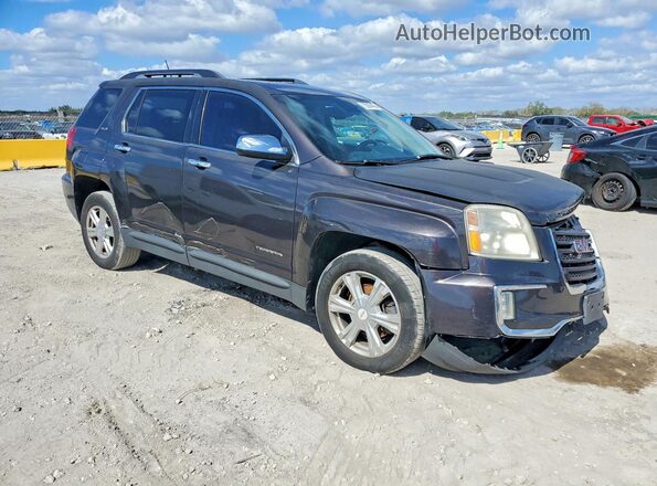2GKFLNE3XG6244715 2016 GMC TERRAIN Gray Առջևի աջ