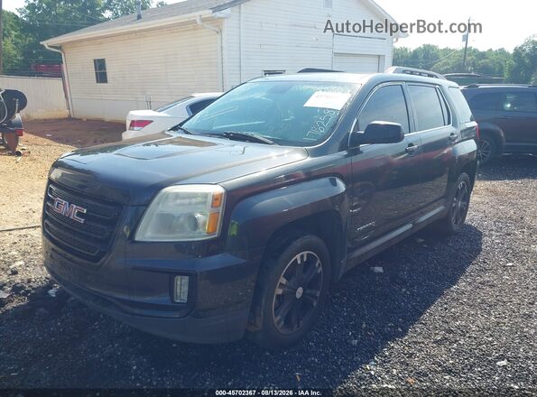 2GKFLPE30H6176258 2017 GMC TERRAIN Black Front left