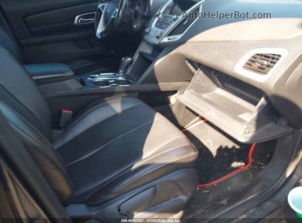 2GKFLPE30H6176258 2017 GMC TERRAIN Black Front interior view