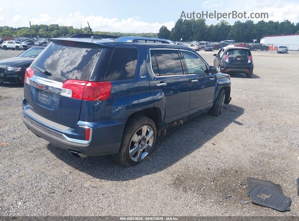2GKFLPE31G6124359 2016 GMC TERRAIN Blue Հետևի աջ
