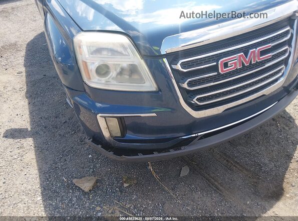 2GKFLPE31G6124359 2016 GMC TERRAIN Blue Դիմացի տեսք