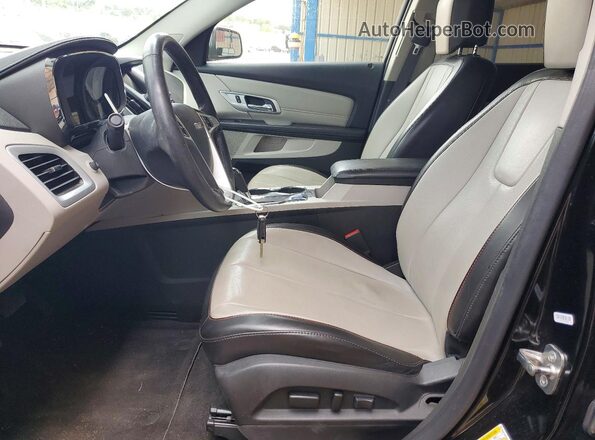 2GKFLPE33G6187656 2016 GMC TERRAIN Black Вид салону спереду