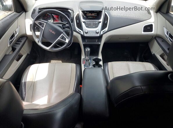 2GKFLPE33G6187656 2016 GMC TERRAIN Black Вид панелі приладів