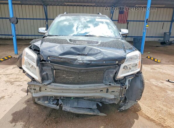 2GKFLPE33G6187656 2016 GMC TERRAIN Black Вид спереду
