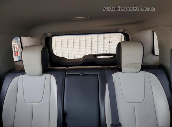 2GKFLPE33G6187656 2016 GMC TERRAIN Black Вид задніх сидінь