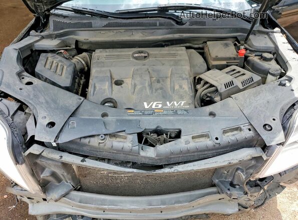 2GKFLPE33G6187656 2016 GMC TERRAIN Black Вид підкапотного простору