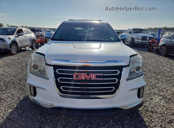 2GKFLPE33G6259729 2016 GMC TERRAIN White Դիմացի տեսք