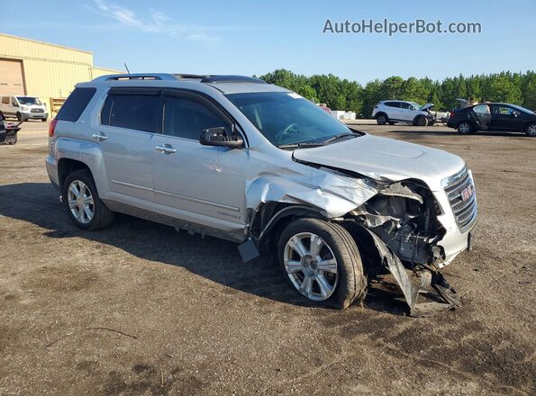 2GKFLPE34G6289922 2016 GMC TERRAIN Silver Առջևի աջ