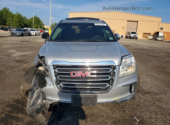 2GKFLPE34G6289922 2016 GMC TERRAIN Silver Դիմացի տեսք