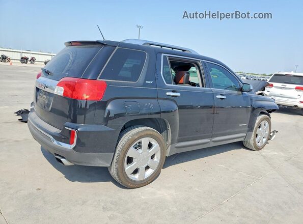 2GKFLPE36G6130139 2016 GMC TERRAIN Black Задня права чверть