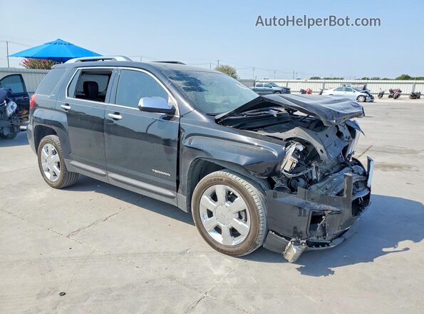 2GKFLPE36G6130139 2016 GMC TERRAIN Black Передня права чверть
