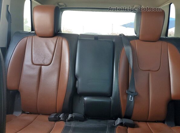 2GKFLPE36G6130139 2016 GMC TERRAIN Black Вид задніх сидінь