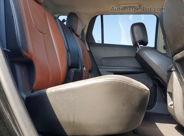 2GKFLPE36G6130139 2016 GMC TERRAIN Black Вид задньої частини салону