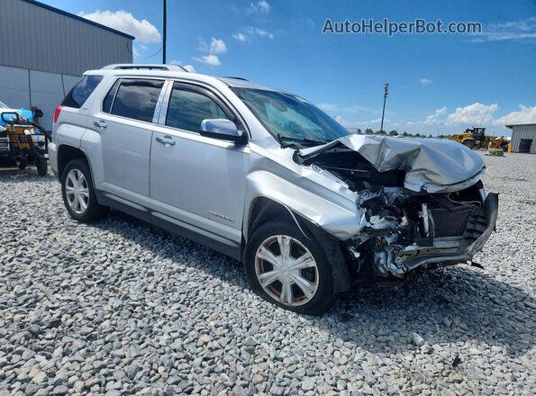 2GKFLPE3XG6162253 2016 GMC TERRAIN Silver Առջևի աջ