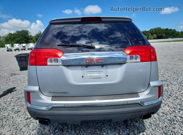 2GKFLPE3XG6162253 2016 GMC TERRAIN Silver Հետևի տեսք