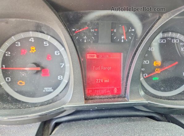2GKFLPE3XG6162253 2016 GMC TERRAIN Silver Սարքավորումների վահանակի տեսք