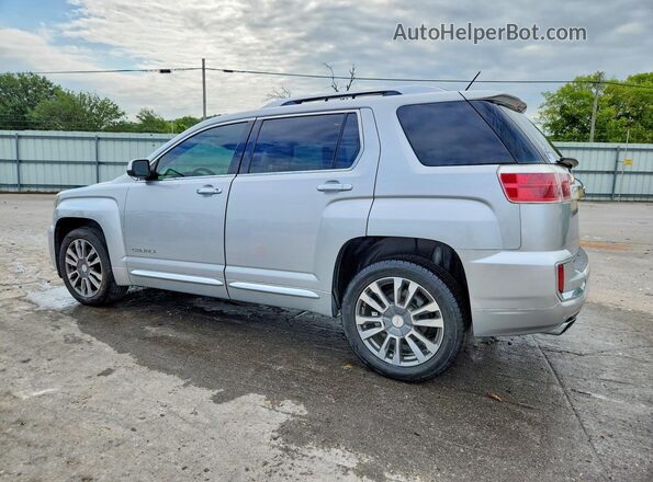2GKFLRE34H6257985 2017 GMC TERRAIN Silver Tył lewy