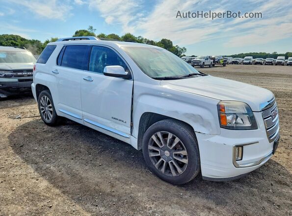 2GKFLRE38H6205565 2017 GMC TERRAIN White Առջևի աջ