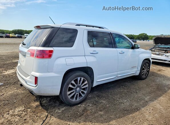 2GKFLRE38H6205565 2017 GMC TERRAIN White Հետևի աջ