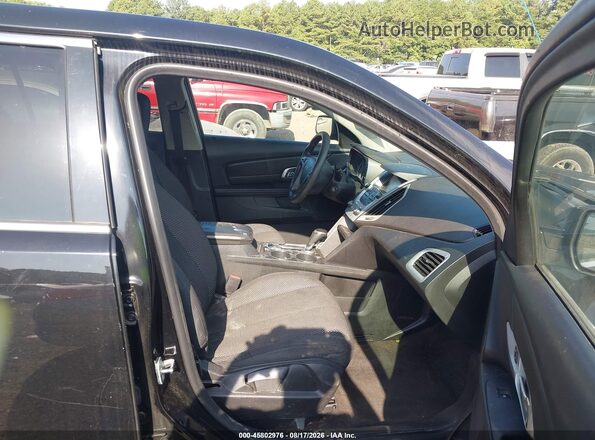 2GKFLSEK0G6229498 2016 GMC TERRAIN Black Widok wnętrza z przodu