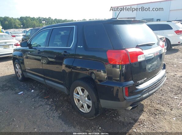 2GKFLSEK0G6229498 2016 GMC TERRAIN Black Tył lewy
