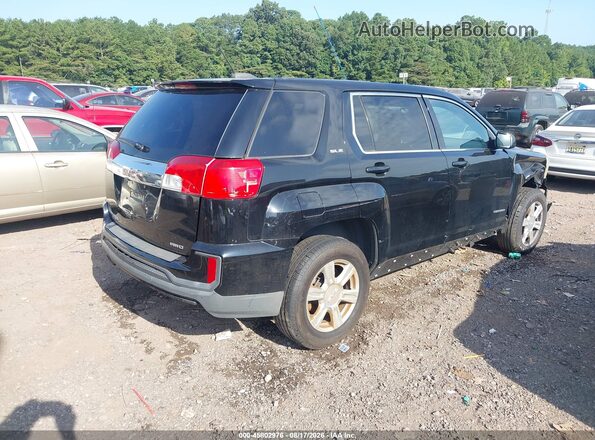2GKFLSEK0G6229498 2016 GMC TERRAIN Black Tył prawy