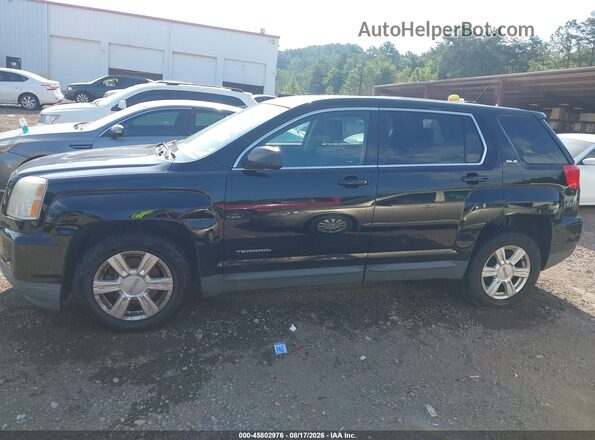 2GKFLSEK0G6229498 2016 GMC TERRAIN Black 