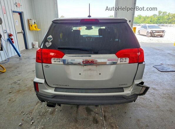 2GKFLSEK0H6280968 2017 GMC TERRAIN Silver Rear view